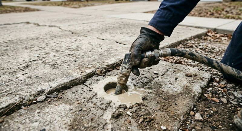 Pavement Leveling in Des Moines, IA